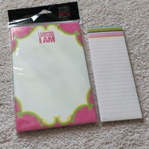 *NWT* Note Pad Bundle Set